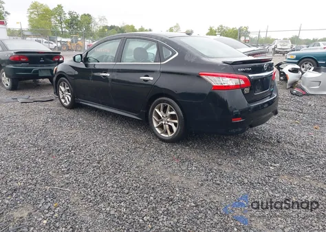 2013 Nissan Sentra Sr z USA, uszkodzony, nr VIN 3N1AB7AP2DL619228